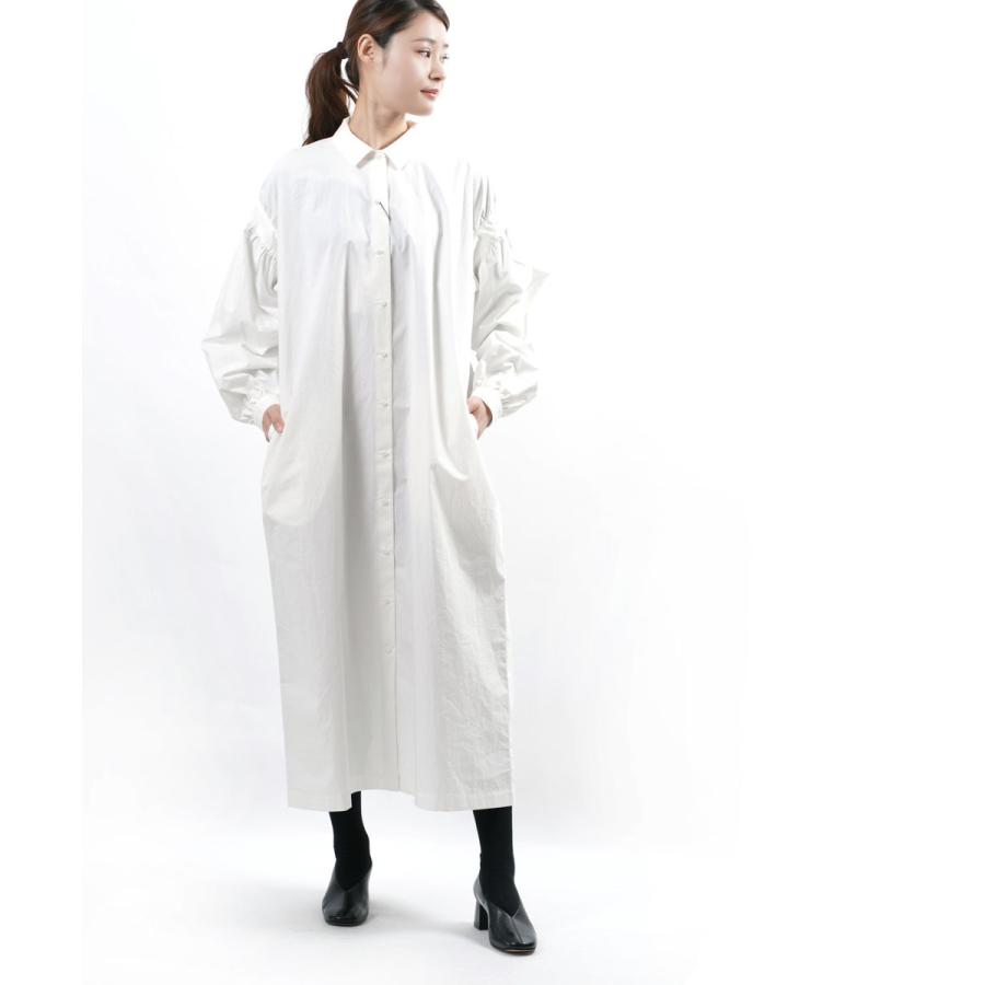 リムアーク シャツワンピース Sleeve gather maxi OP スリーブ リムアーク シャツワンピース Sleeve gather maxi OP スリーブ