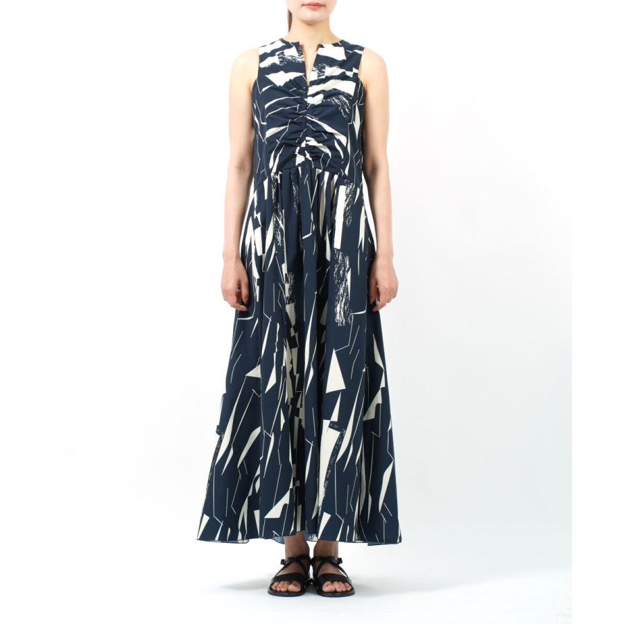 ccc　美品　RIM.ARK ツイード マキシ丈ロングワンピース 美品 リムアーク RIM.ARK ツイード マキシ丈ロングワンピース M