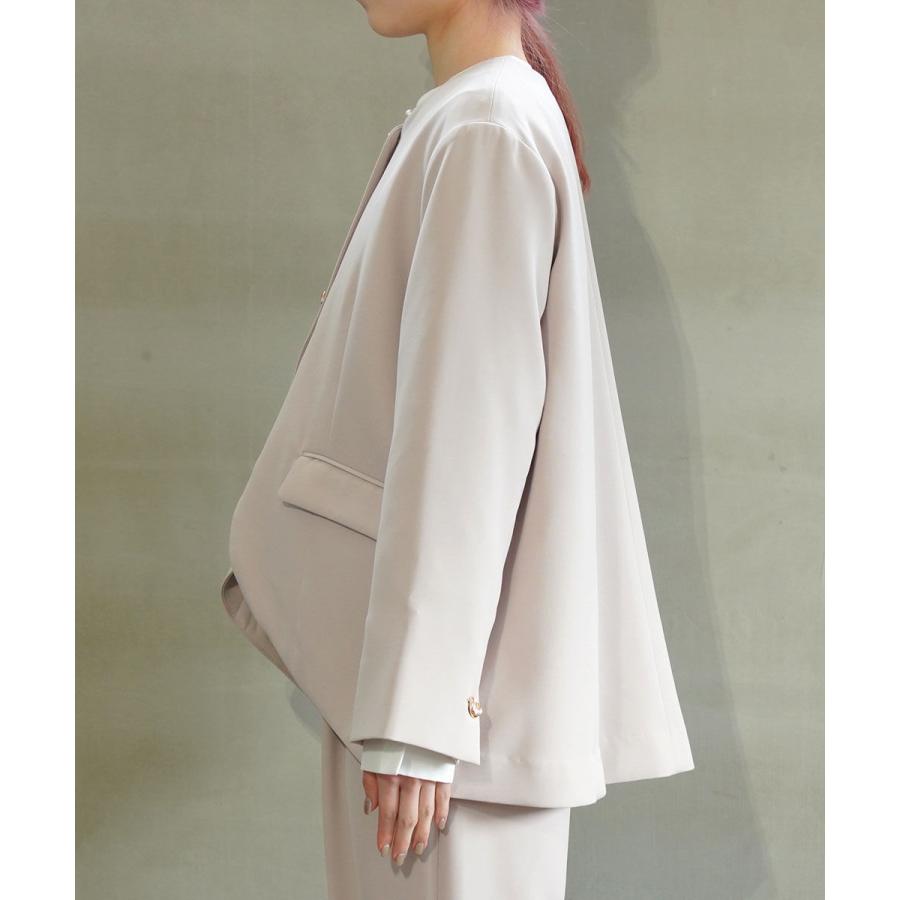 シニヨン ラウンドヘムジャケット CHIGNON 4646-488MK 国内正規品 2025春夏新作 送料無料 シニヨン ラウンドヘムジャケット CHIGNON レディース 国内正規品