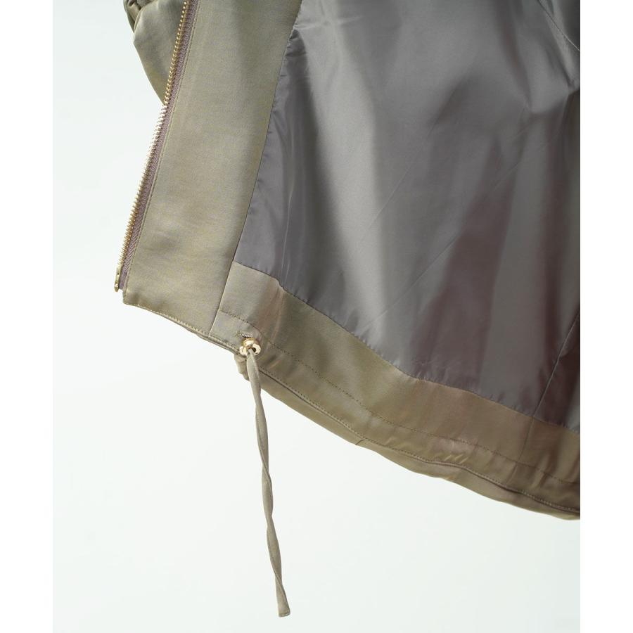 シニヨン サテンボリュームブルゾン CHIGNON 2025秋冬新作 レディース