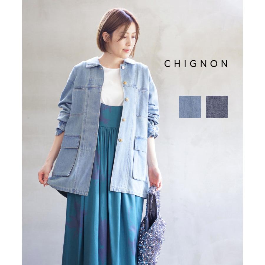 シニヨン デニムジャケット CHIGNON レディース 国内正規品 : etre!par