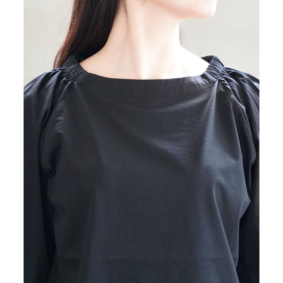 ブルーコム 綿シルケット肩ギャザープルオーバー BLEU COMME. 4766511 国内正規品 2025春夏新作 ブルーコム 綿シルケット肩ギャザープルオーバー BLEU COMME