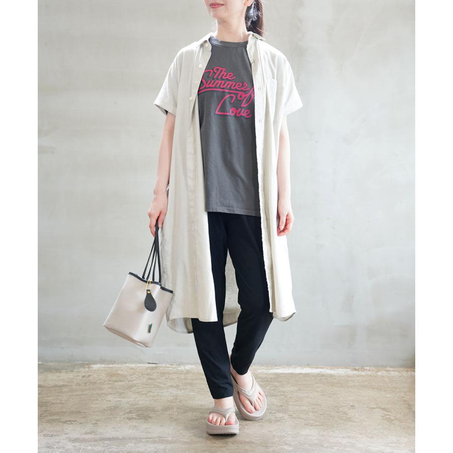 トラヴァイユマニュアル 強撚クール天竺ルーズレギンスパンツ TRAVAIL MANUEL 5083-52 国内正規品 2025春夏新作 TRAVAIL MANUEL（トラバイユマニュアル） トラヴァイユマニュアル 強撚