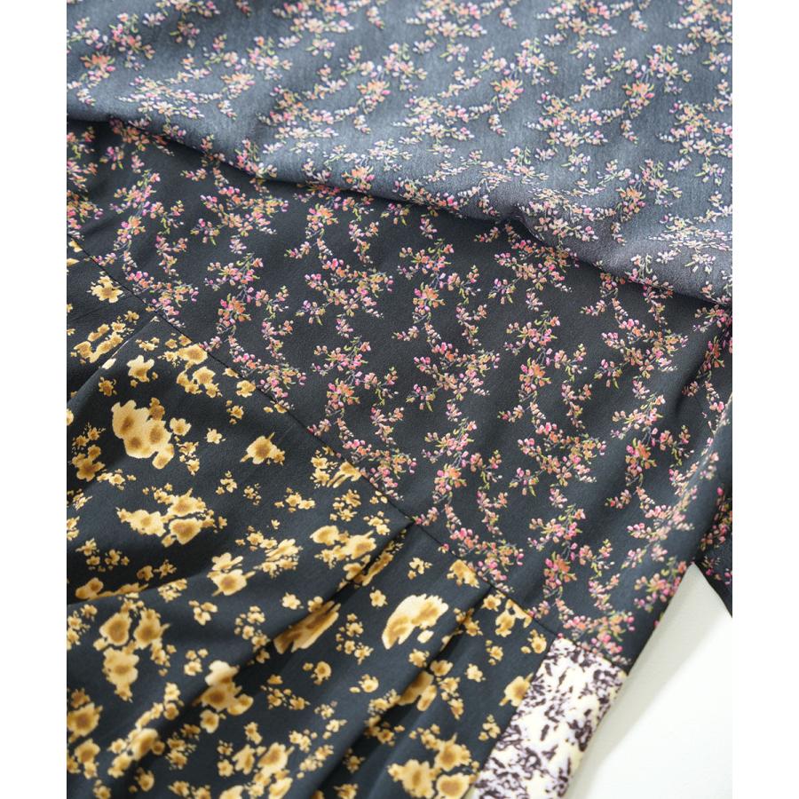 シニヨン パターンミックスワンピース CHIGNON レディース 国内正規品