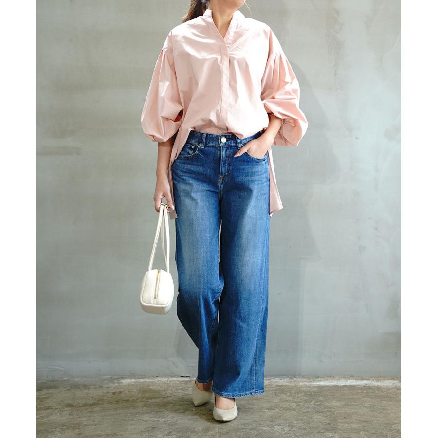 ブルーコム 袖ふんわりシャツ BLEU COMME. レディース 国内正規品