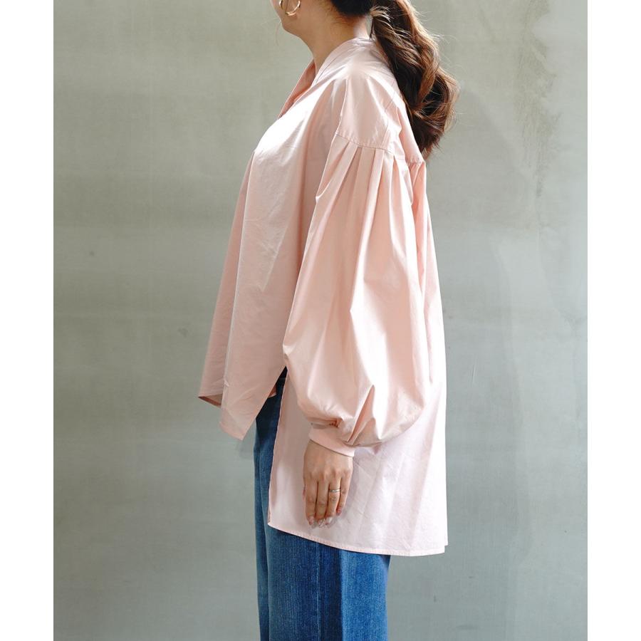 ブルーコム 袖ふんわりシャツ BLEU COMME. 516955 国内正規品 2025春夏新作 送料無料 ブルーコム 袖ふんわりシャツ BLEU COMME. レディース 国内正規品