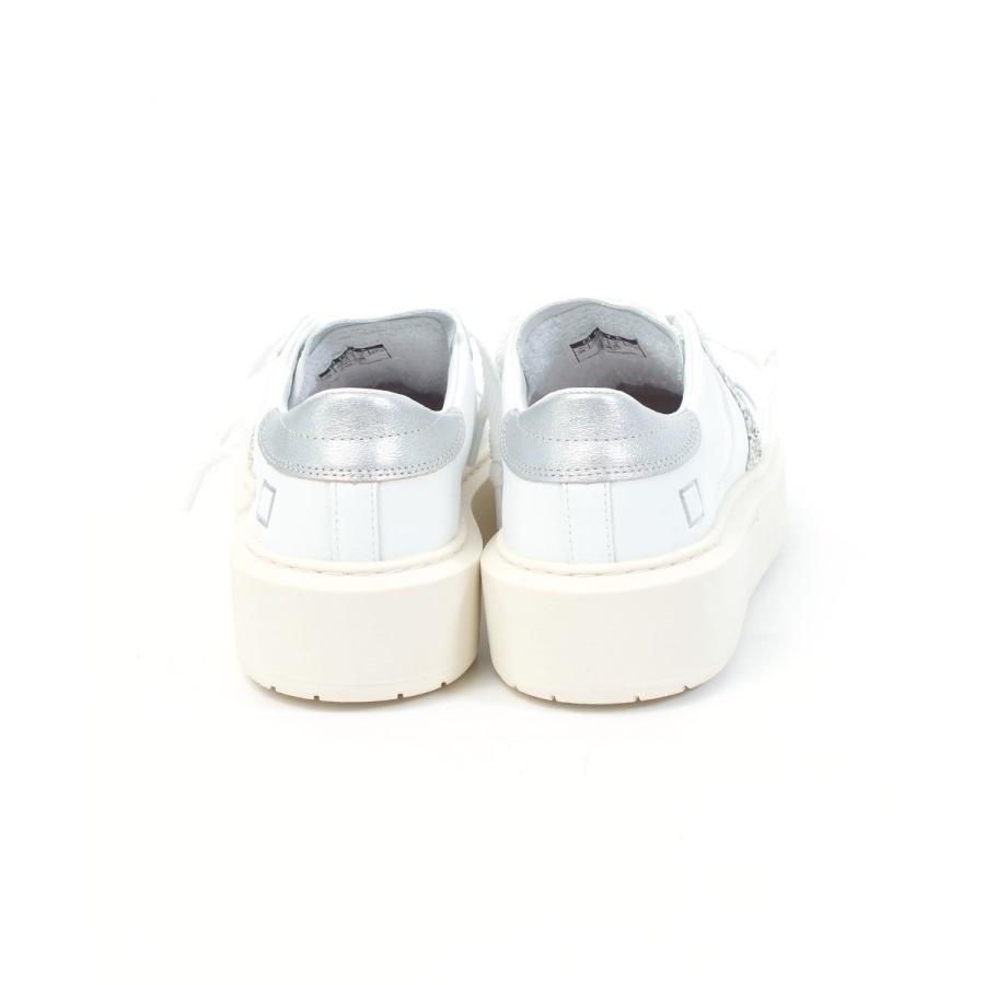靴 D.A.T.E. HILL LOW CALF WHITE-SILVER 22.5 デイト 白スニーカー】着用レビューも！ HILL LOW CALFは、ほどよい