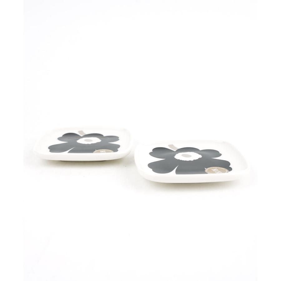 marimekko マリメッコ スクエアプレート UNIKKO PLATE 10×10CM marimekko マリメッコ スクエアプレート UNIKKO PLATE 10×10CM