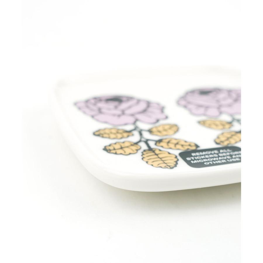 marimekko（マリメッコ） VIHKIRUUSU PLATE 10×10CM marimekko