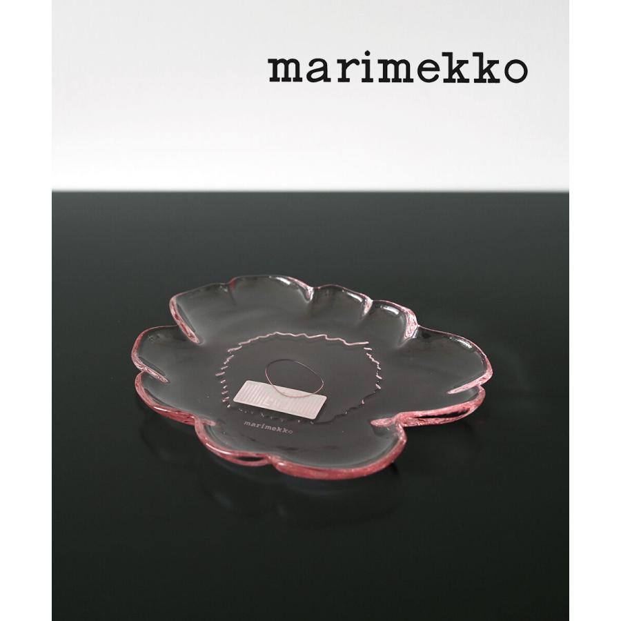 marimekko（マリメッコ） UNIKKO GLASS PLATE 20CM marimekko