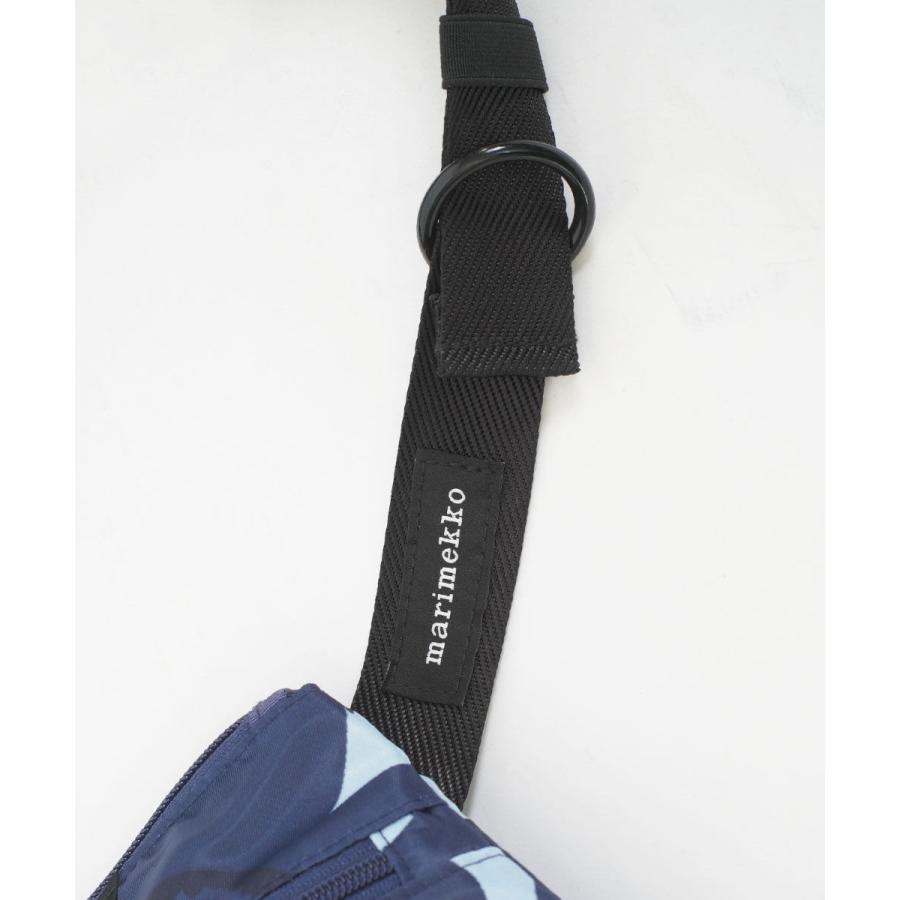 新品未使用　marimekko Marimekko Imprint Nano Bucket Bag 3D Unikko, Silver - Eleish Van