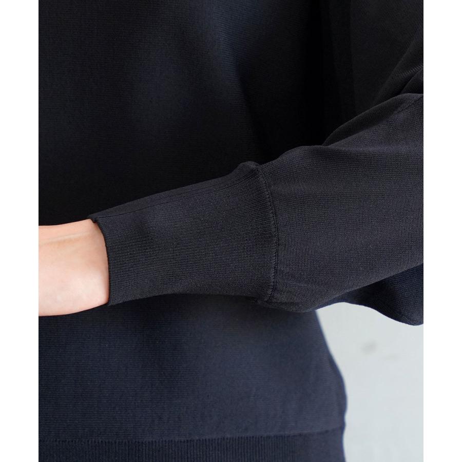 ユイティーム ドルマンラウンドネックプルオーバー huitieme nid