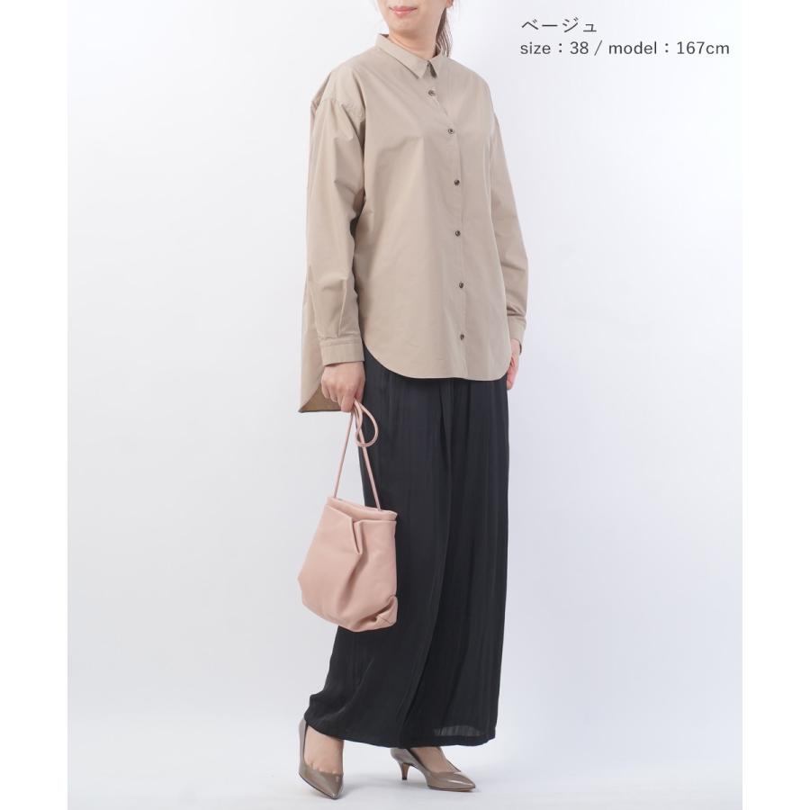 レリル オーガニックタイプライター 3WAY レギュラーシャツ lelill 