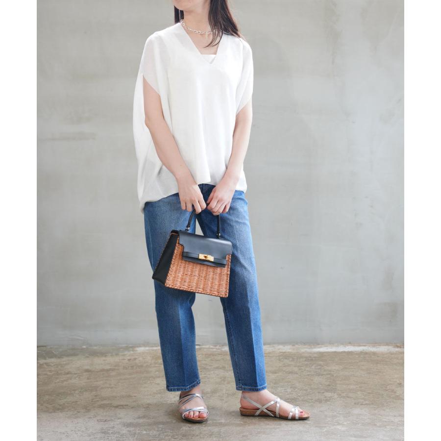 ユイティーム Vネックニット huitieme nid 523726 国内正規品 2025春夏新作 ユイティーム Vネックニット huitieme nid レディース 国内正規品