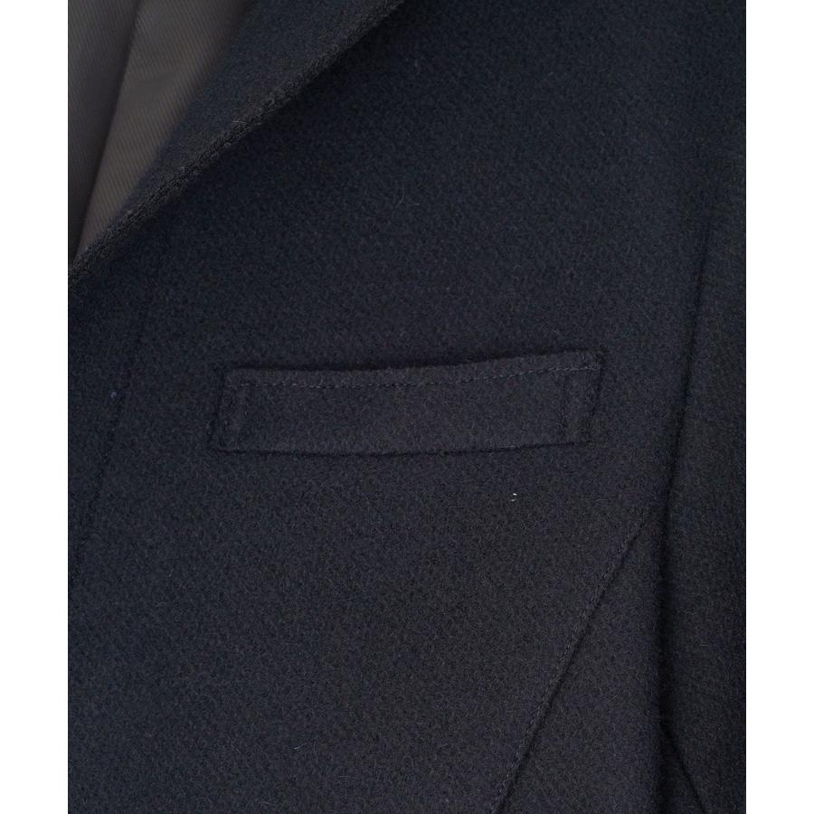 トゥモローランドBLUE WORK ネイビー チェスターコート BLUE WORK ブルーワーク TOMORROWLAND/チェスターコート/M/比翼