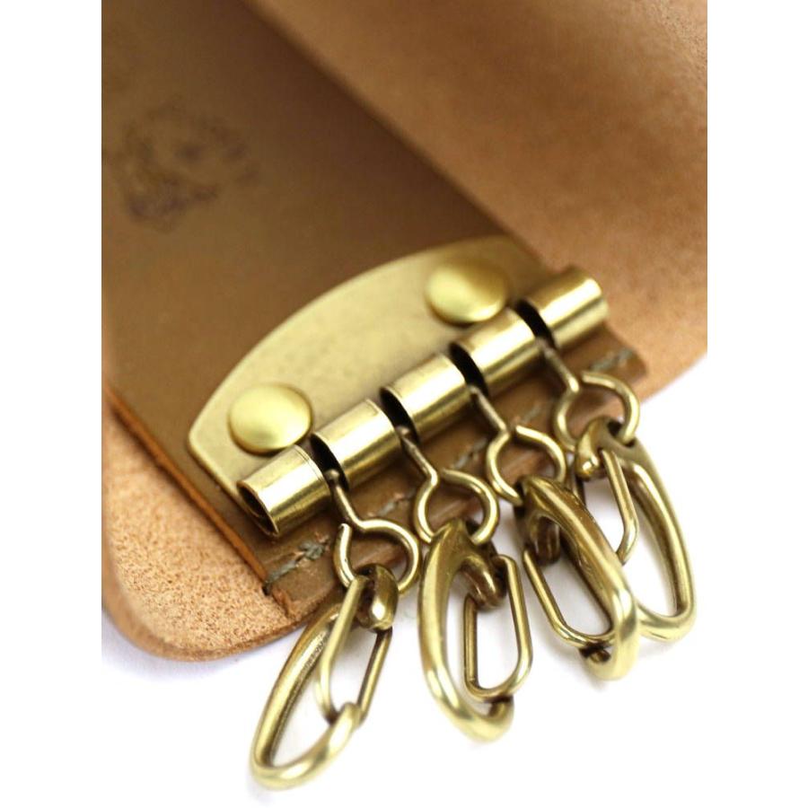 正規品IL BISONTE(イルビゾンテ) レザースナップボタンキーケース(L)・5412305250・0061402        レディース メンズ 男性 女性 父の日　誕生日プレゼント ギフト 新品 IL BISONTE（イルビゾンテ） レザースナップボタンキーケース(L