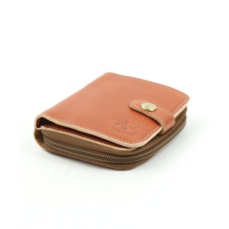 IL BISONTE（イルビゾンテ） 二つ折り財布 ミニ財布 ミニウォレット