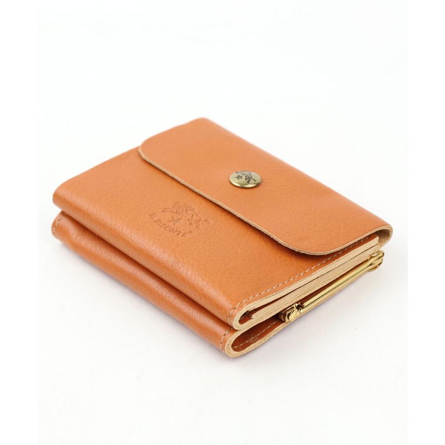 極美品✨IL BISONTE イルビゾンテ 二つ折り財布　ミニ財布　ウォレット IL BISONTE（イルビゾンテ） 二つ折りウォレット ミニ財布 レディース