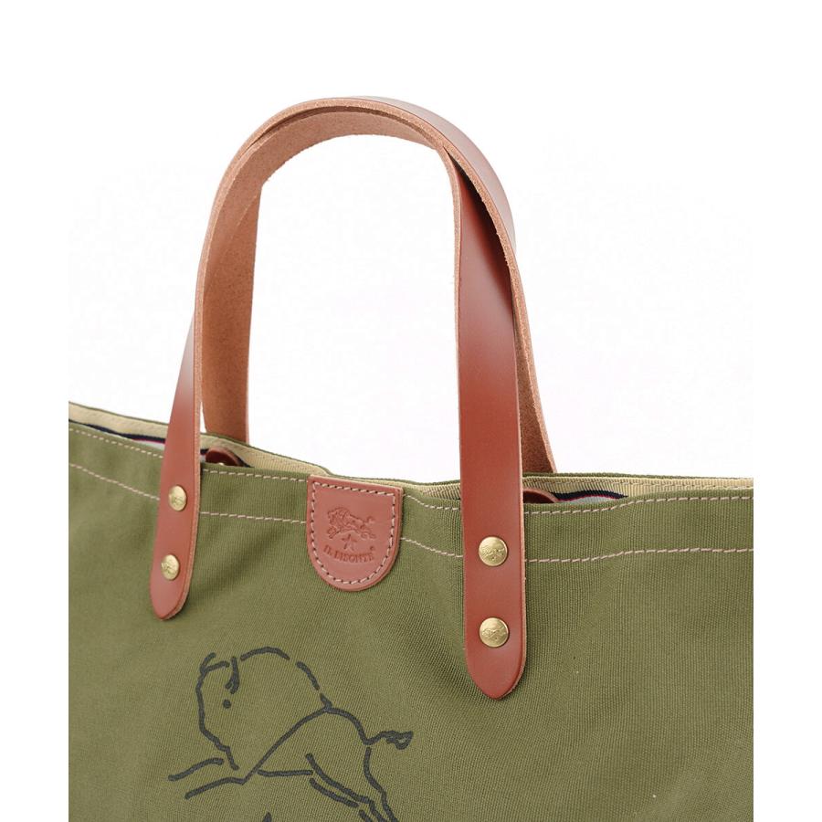 IL BISONTE（イルビゾンテ） サイン入り トートバッグ レディース