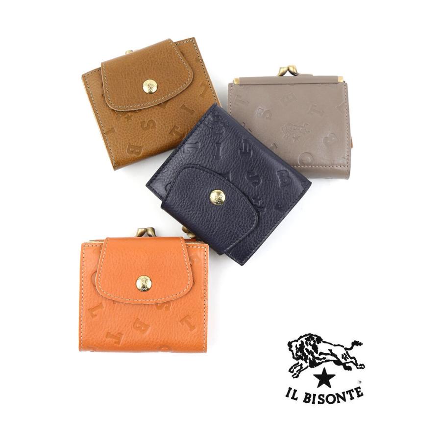 IL BISONTE イルビゾンテ 二つ折り財布 がま口財布 ウォレット IL BISONTE イルビゾンテ 二つ折り財布 がま口財布 ウォレット