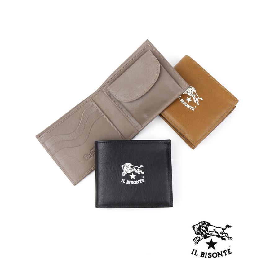 イルビゾンテ 二つ折り財布 ウォレット ミニ財布 IL BISONTE