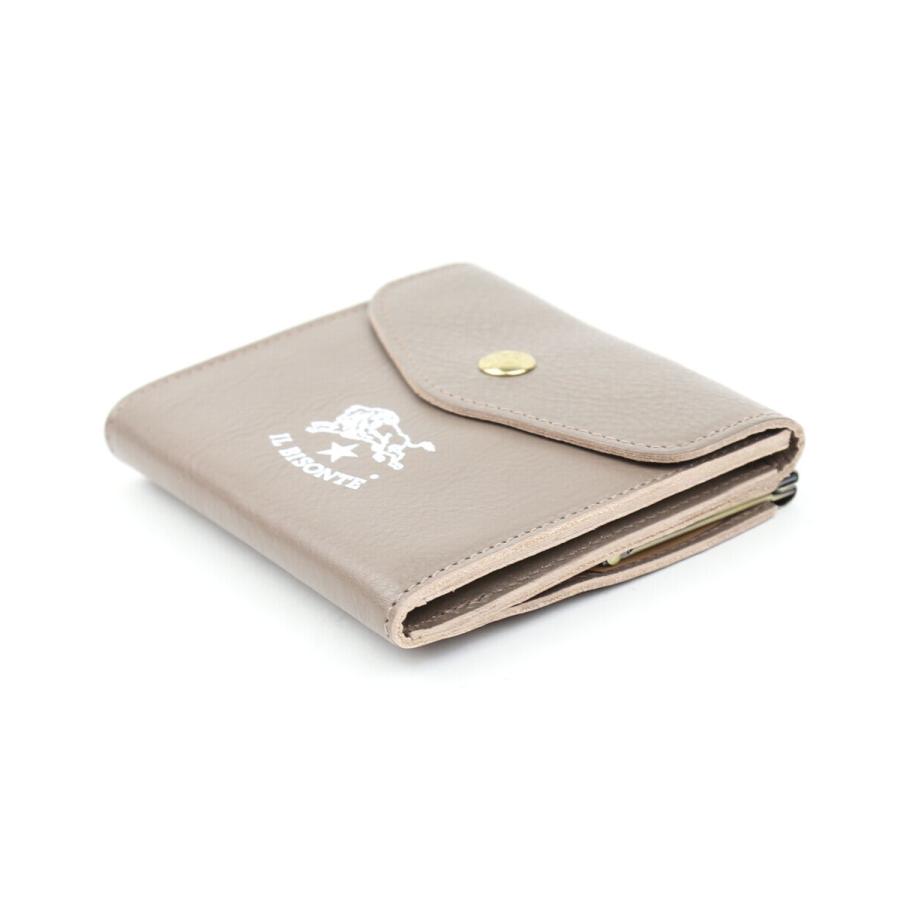 イルビゾンテ 二つ折り財布 がま口財布 ウォレット IL BISONTE