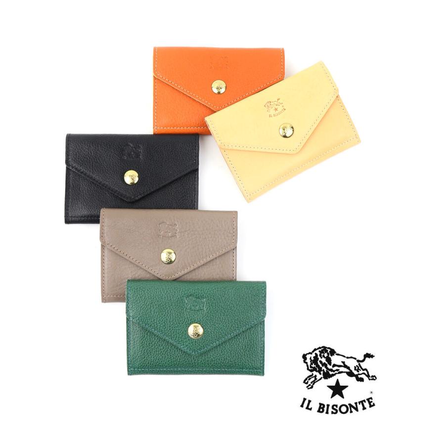IL BISONTE（イルビゾンテ） カードケース 名刺入れ レディース メンズ