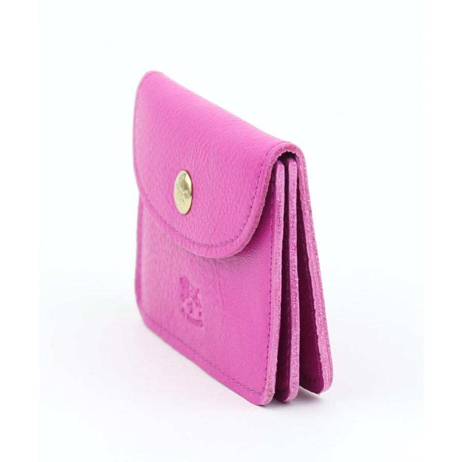 【新品未使用・レア色】IL BISONTE 名刺入れ ピンク VACCHETTA IL BISONTE イルビゾンテ カードケース 名刺入れ レディース