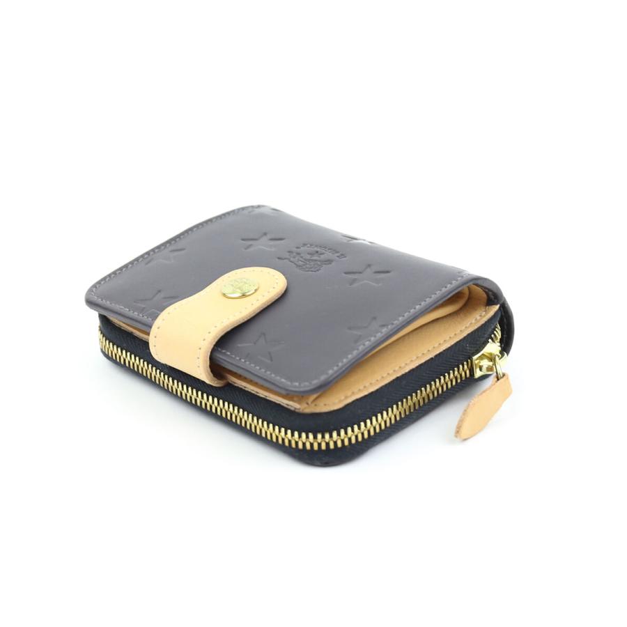 IL BISONTE（イルビゾンテ） ラウンドファスナー 二つ折り財布