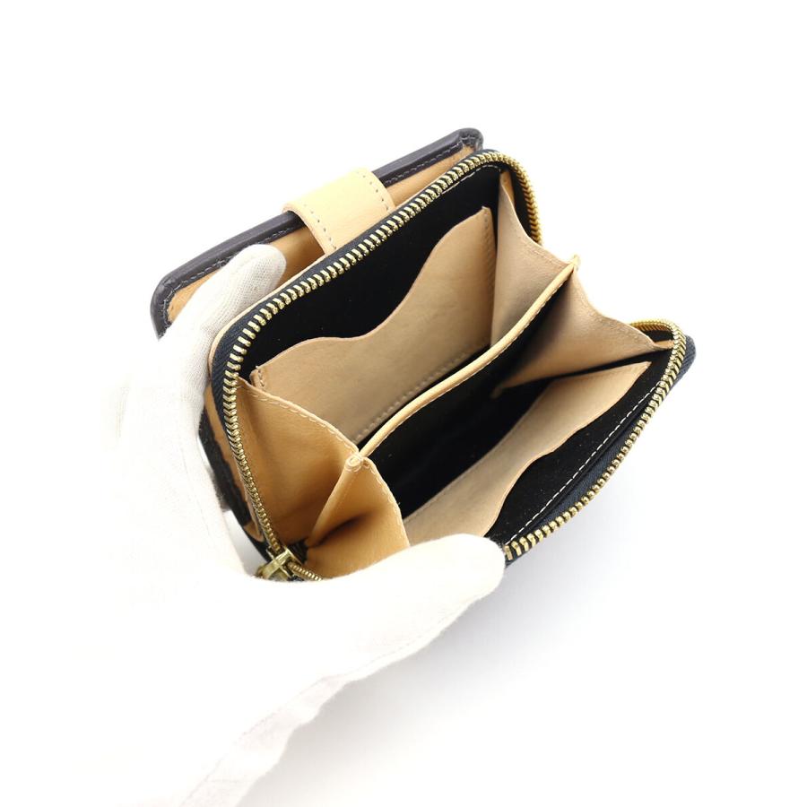 IL BISONTE（イルビゾンテ） ラウンドファスナー 二つ折り財布