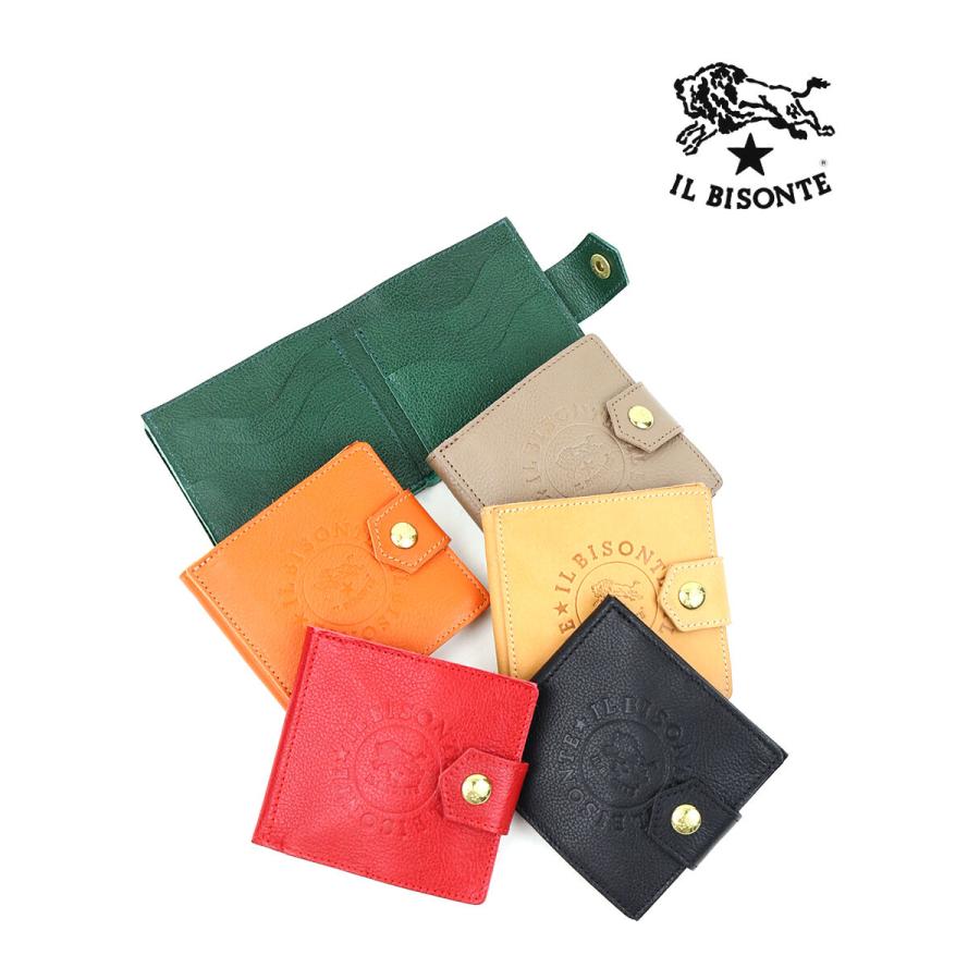 IL BISONTE（イルビゾンテ） 二つ折り財布 コンパクトウォレット