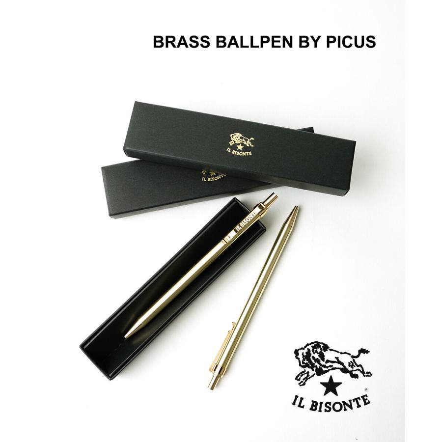 IL BISONTE（イルビゾンテ） ボールペン BRASS BALLPEN BY PICUS IL