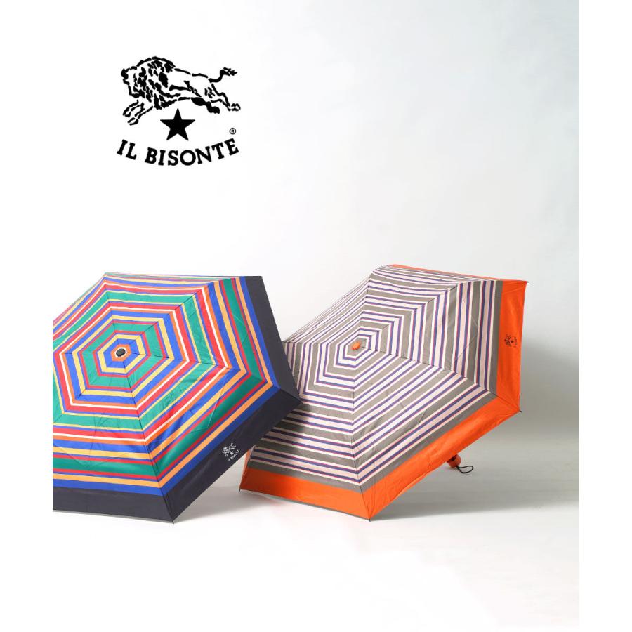 IL BISONTE（イルビゾンテ） 晴雨兼用折りたたみ傘 レディース メンズ