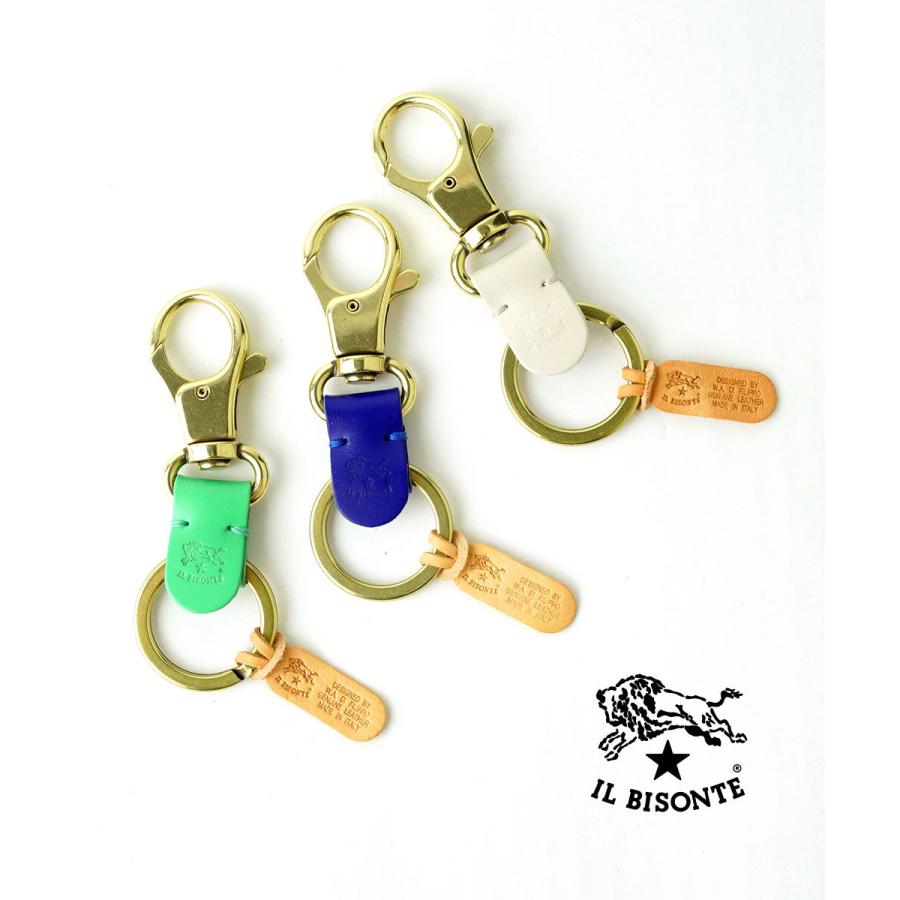 イルビゾンテ キーリング IL BISONTE 54242309450 国内正規品 220409 メール便可能商品[M便 3/5] IL BISONTE（イルビゾンテ） キーリング レディース メンズ 国内正規品