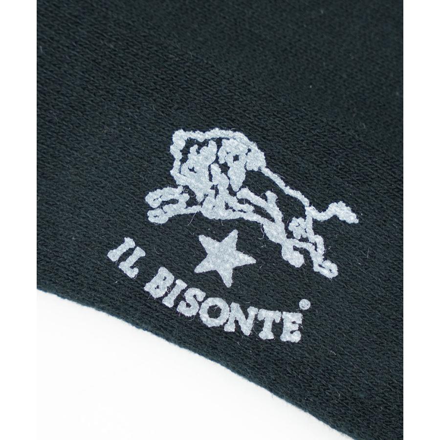 IL BISONTE（イルビゾンテ） ロゴ刺繍ソックス レディース メンズ 国内