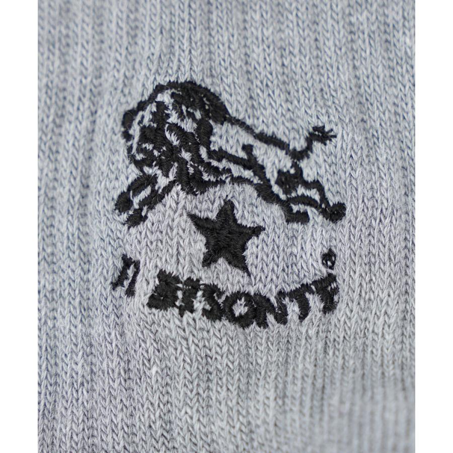IL BISONTE（イルビゾンテ） ロゴ刺繍ソックス IL BISONTE 2026春夏