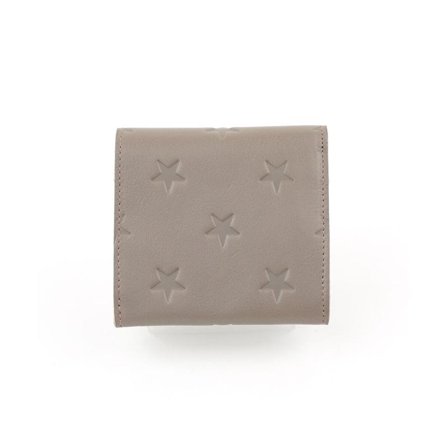 IL BISONTE（イルビゾンテ） スターエンボスレザー 二つ折り財布 IL