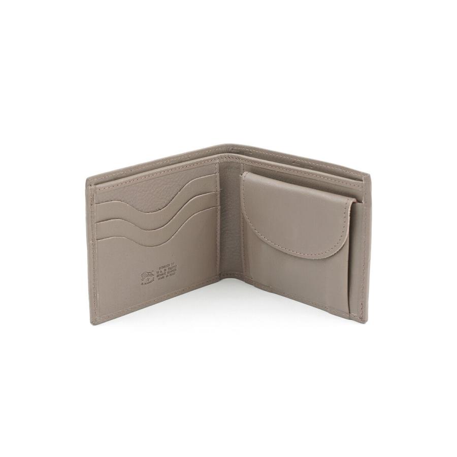 IL BISONTE（イルビゾンテ） スターエンボスレザー 二つ折り財布 IL