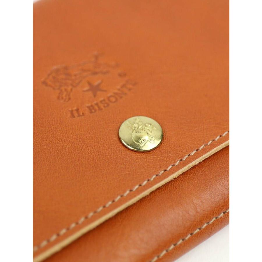 イルビゾンテ IL BISONTE レザー 二つ折り財布・5432300240-0061402 爆買の画像