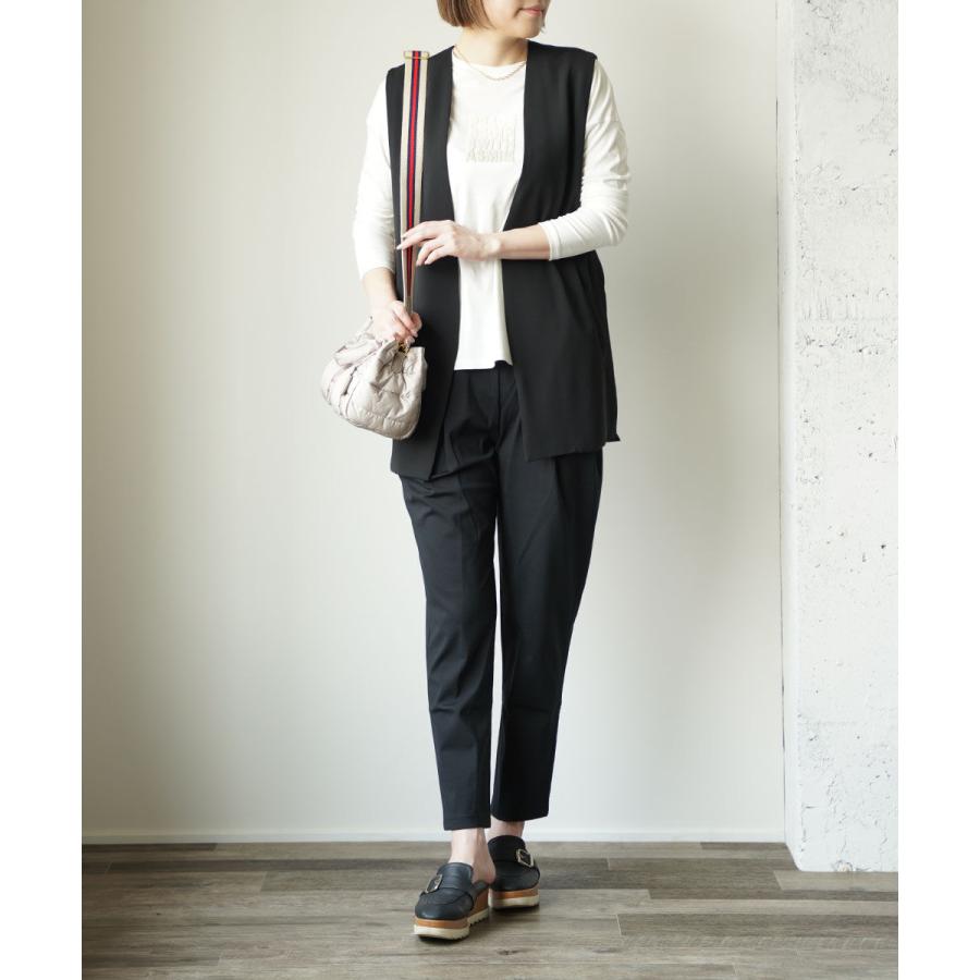 ユイティーム ミドル丈ジレ huitieme nid レディース 国内正規品