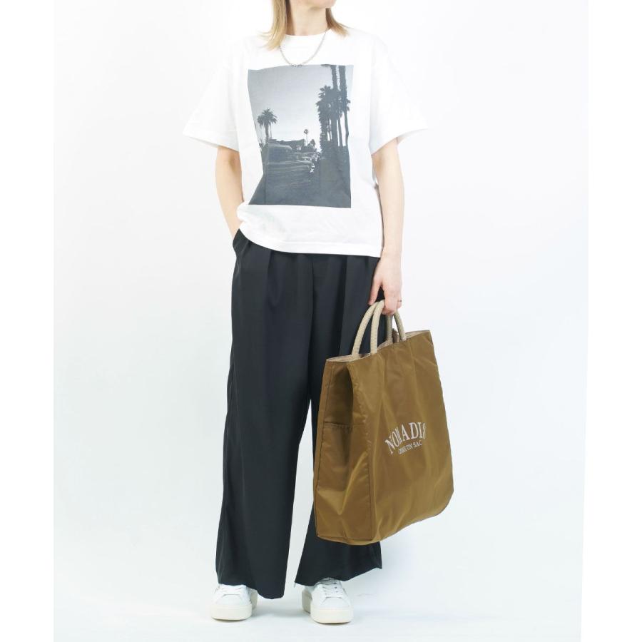 ユイティーム タックワイドパンツ huitieme nid レディース 国内正規品