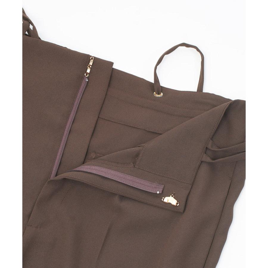 ユイティーム ジョーゼットサロペットスカート huitieme nid 2025秋冬