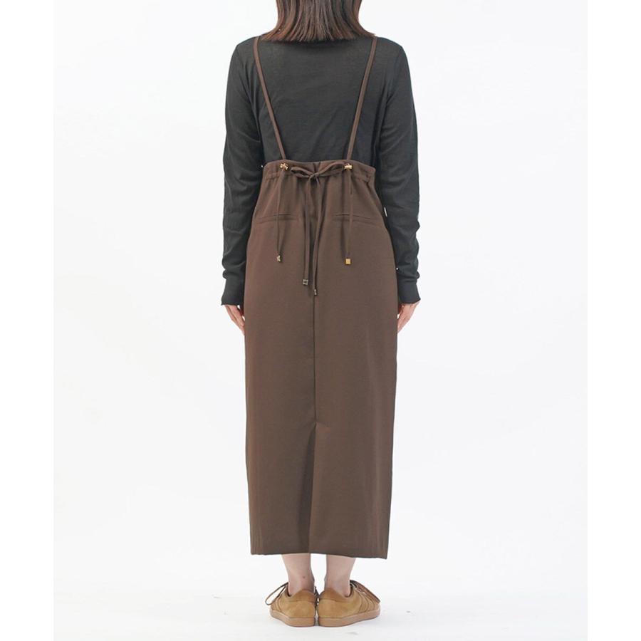 ユイティーム ジョーゼットサロペットスカート huitieme nid