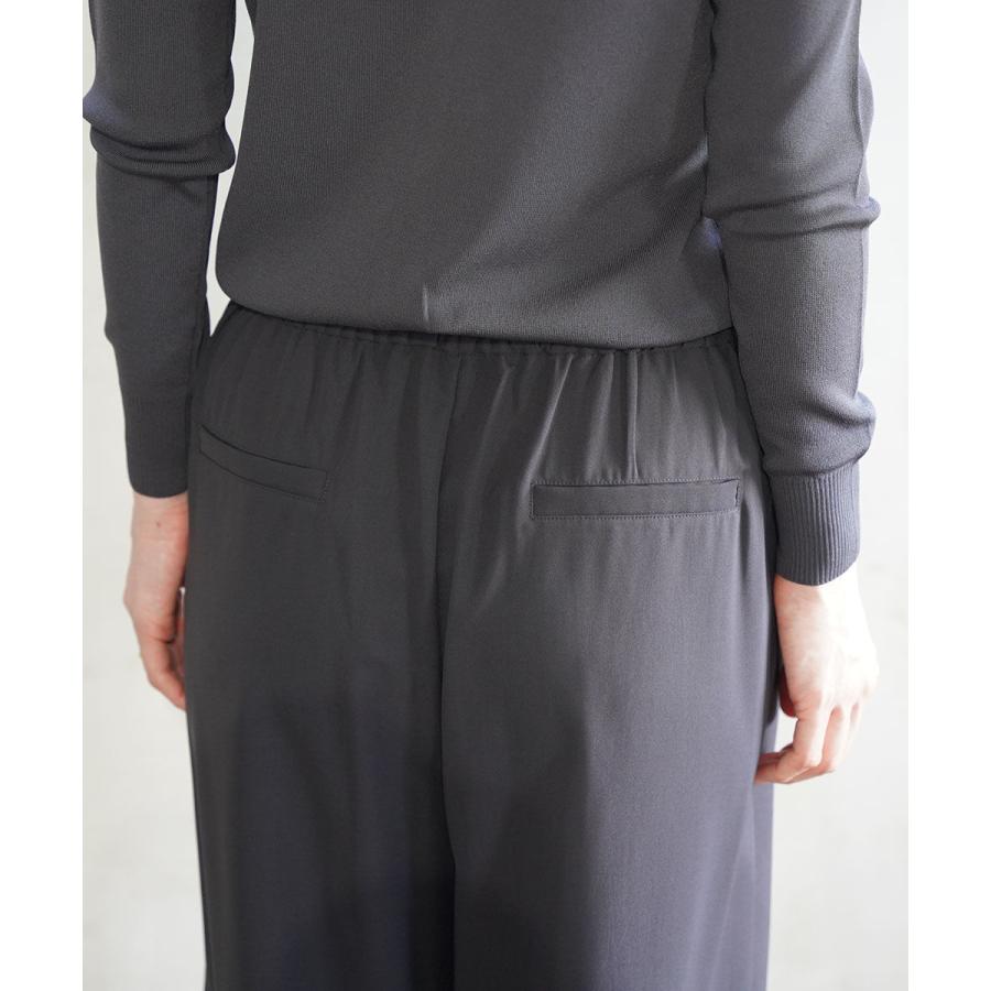 ユイティーム タックワイドパンツ huitieme nid 2025秋冬新作