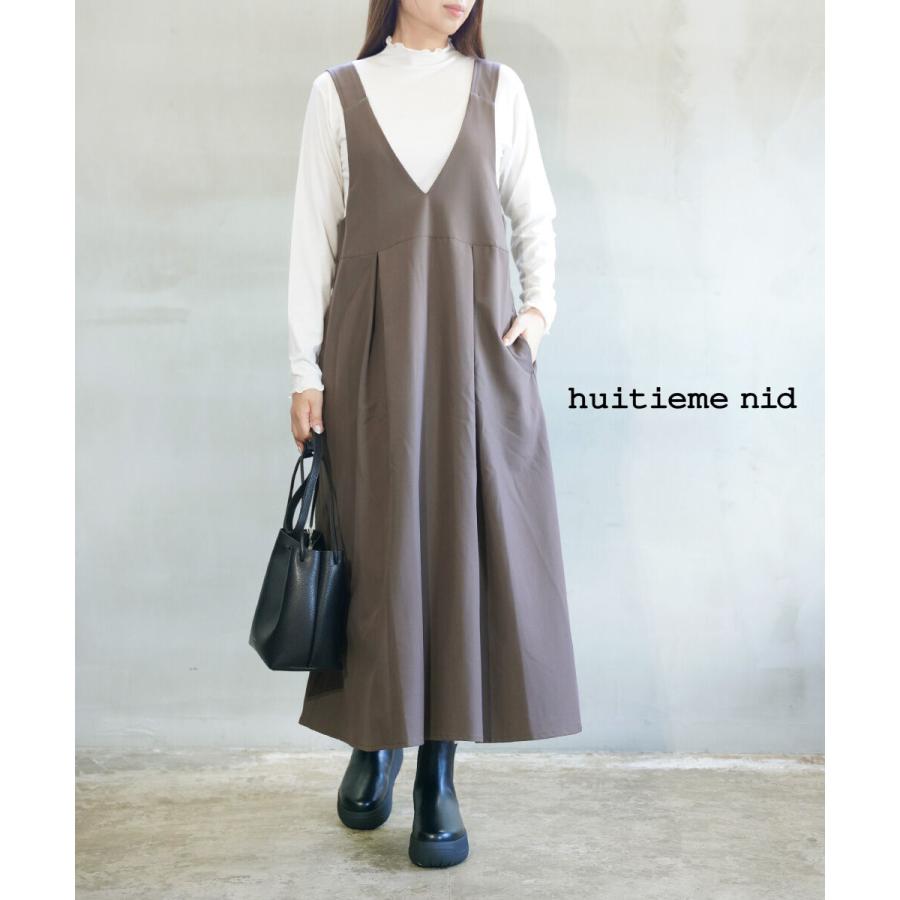 ユイティーム ツイルジャンパースカート huitieme nid 2025秋冬新作