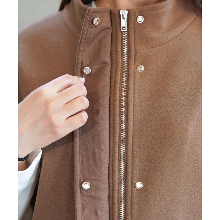 ユイティーム ウールライク オーバーサイズジレ huitieme nid 2025秋冬