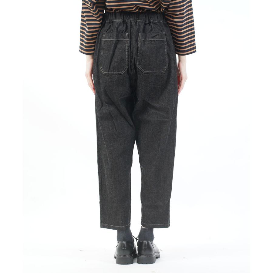 ナル 8ozムラデニム コージーパンツ naru 2025秋冬新作 レディース