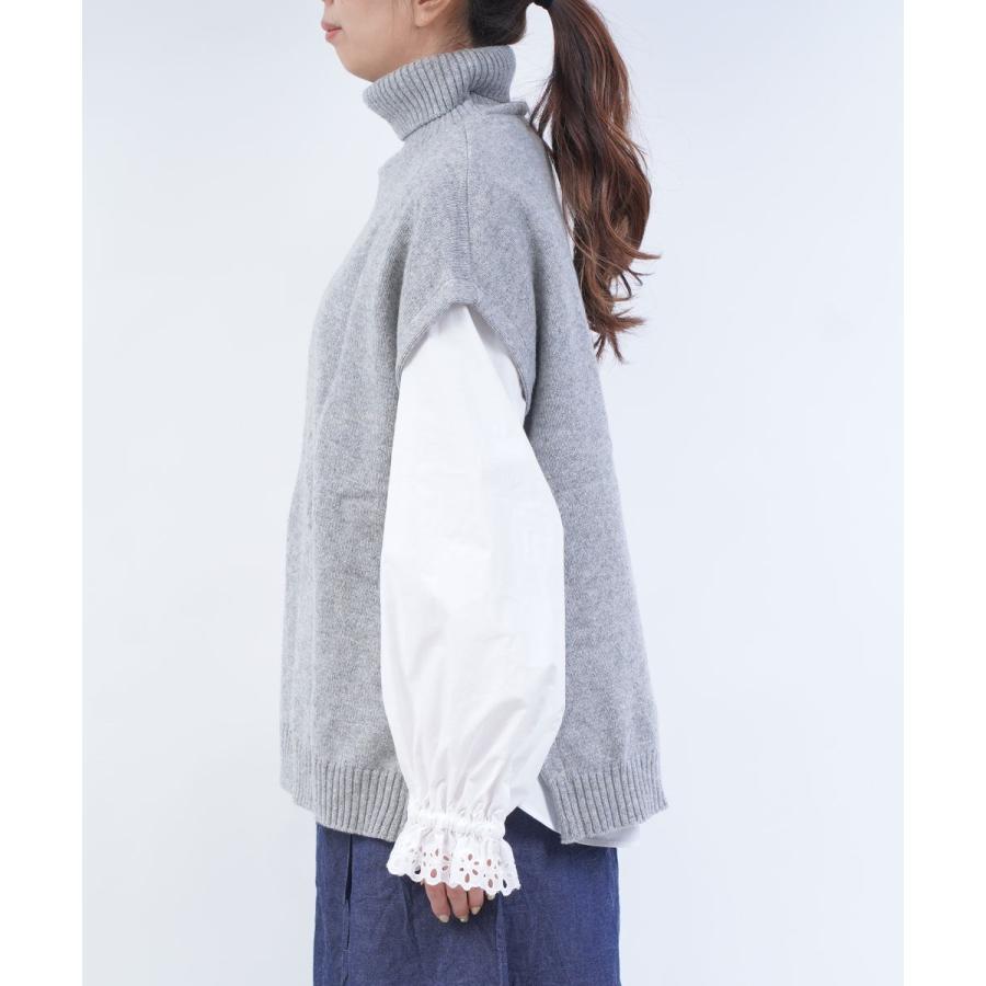 NARU（ナル） タートルベスト ニットベスト レディース 国内正規品
