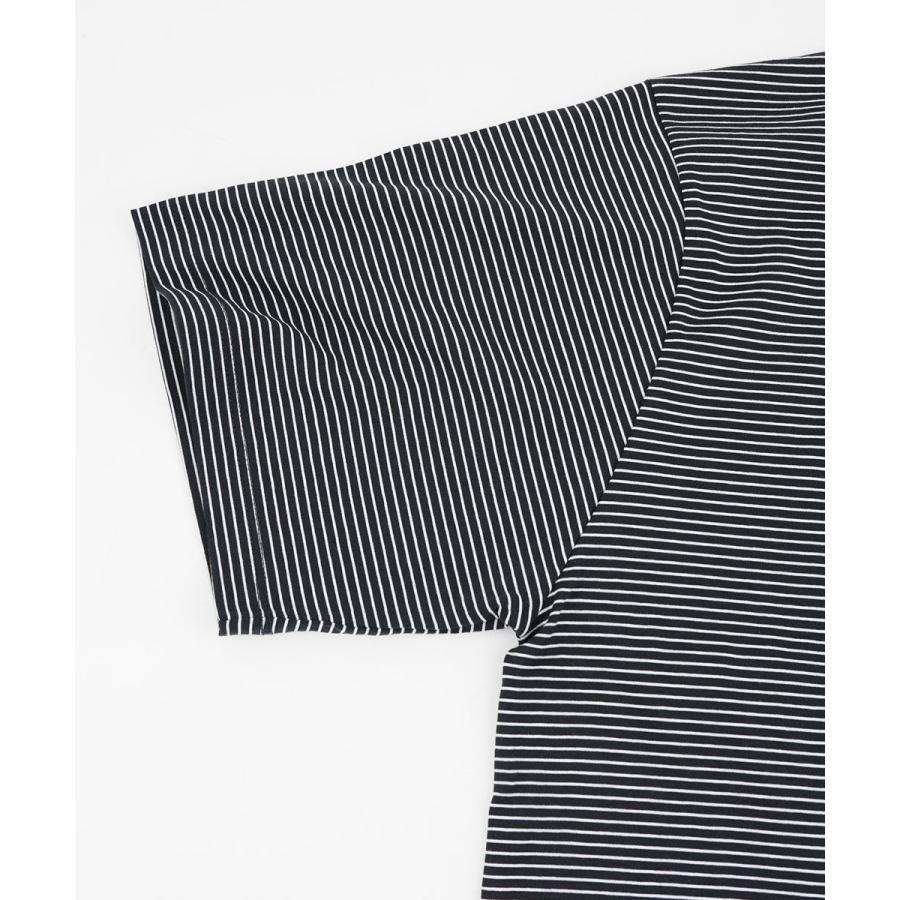 ハンドバーク 60/2 S/S BIG T-SHIRT STRIPE handvaerk レディース