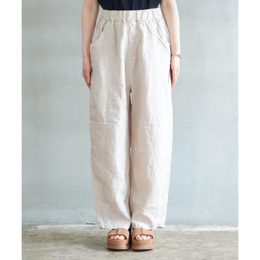 ナル 40フレンチリネン ノッポパンツ naru レディース 国内正規品 爆買